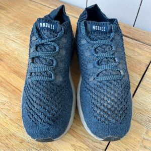 Nobull Knit Runner Mens 12 Blue Gym Crossfit Workout Casual Sneaker Shoe